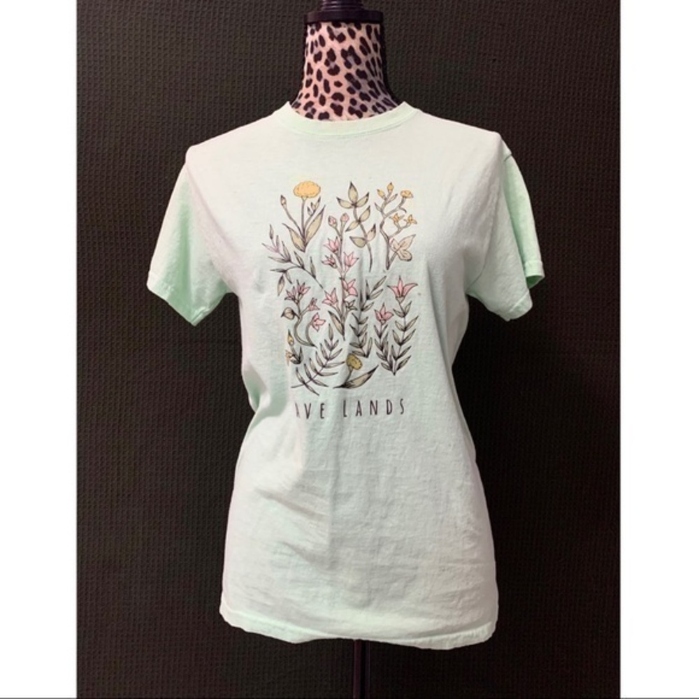Save Lands Floral Tshirt